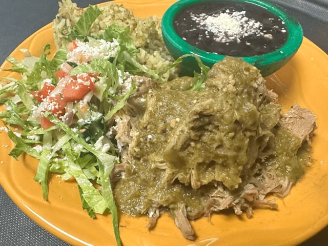 Carnitas Verde.