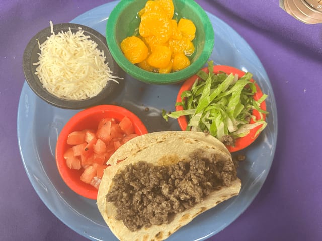 Kid BYO Taco.