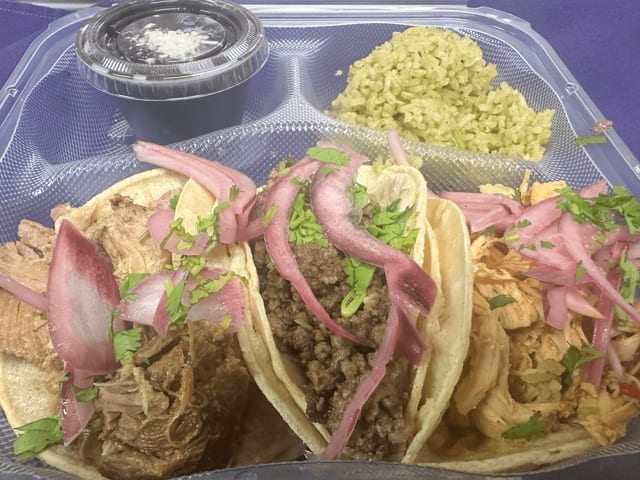 Trio Street Tacos.