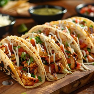 Grilled Chicken Street Tacos (3)
