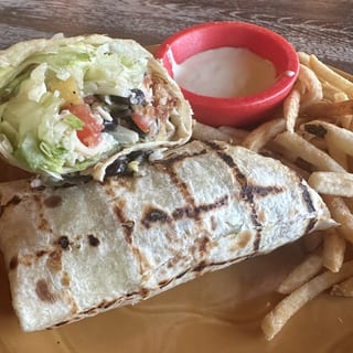 Coconut Shrimp Wrap