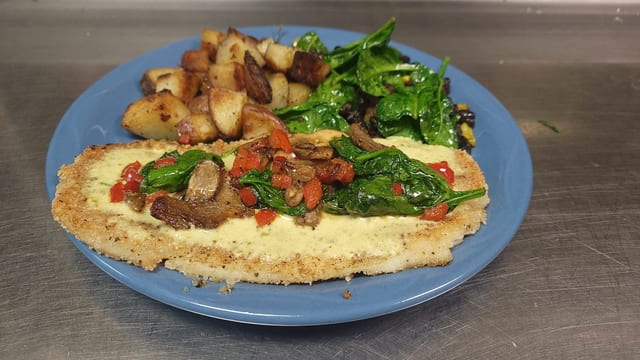Whitefish Florentine